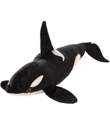 シャチのぬいぐるみ Amazon.co.jp: ZHONGXIN MADE リアルなシャチのぬいぐるみ 海の生物